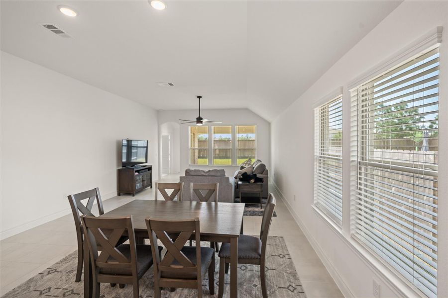 Furnished interior view inside a new home in Mavera, Conroe (Image 12).