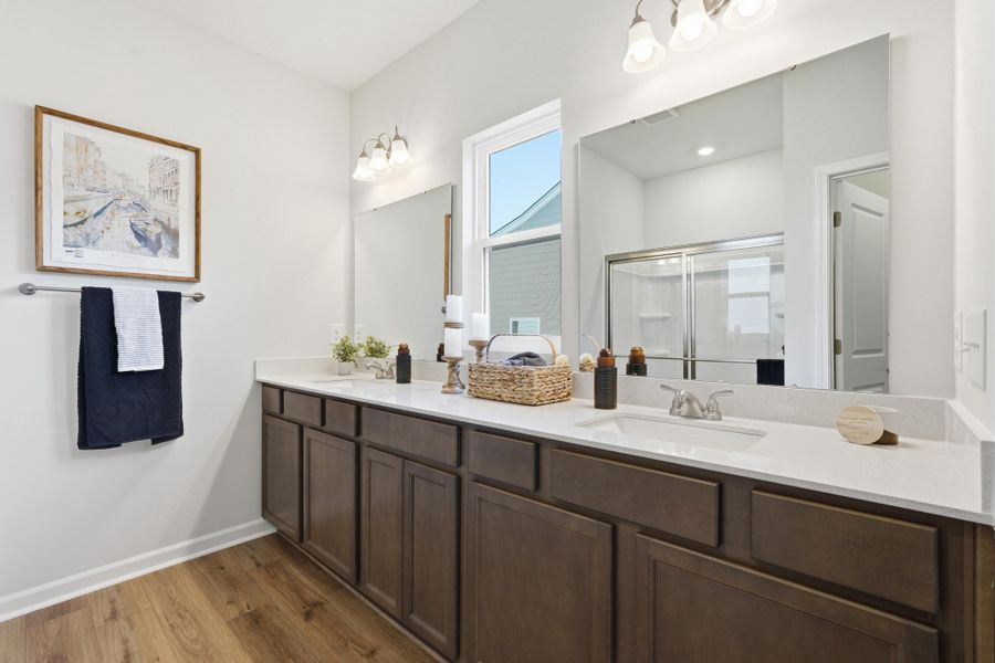 Furnished interior view inside a new home in , Manning (Image 12).