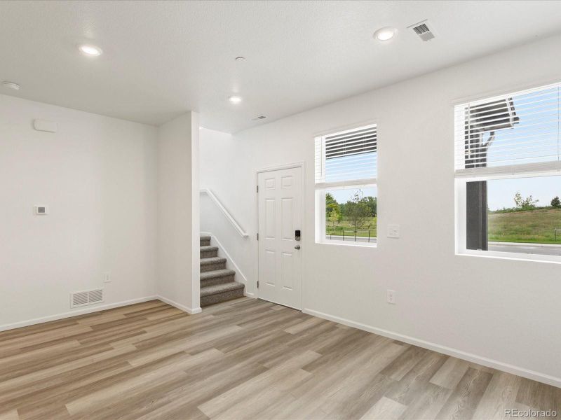 Spacious, unfurnished interior of a new home in Poudre Heights: The Meadow Collection, Windsor (Image 21).