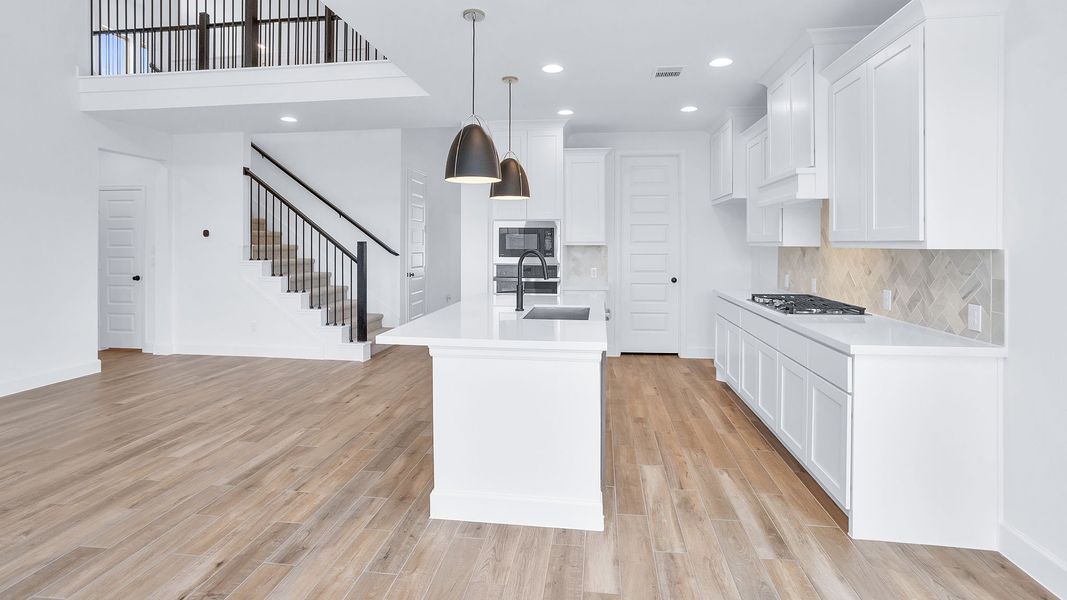 Furnished interior view inside a new home in Audubon, Magnolia (Image 9).
