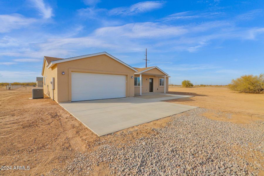 Garage and Driveway