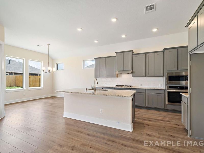 Furnished interior view inside a new home in Lago Mar, Texas City (Image 6).