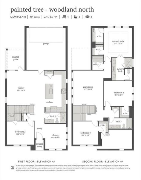 With an outstanding main floor featuring open concept design plus guest bed & bath, our Montclair plan offers something for everyone in the family!