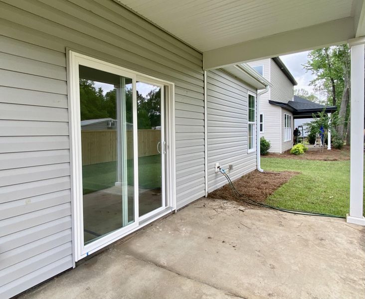Exterior details and patio area of a home in , North Charleston (Image 4).