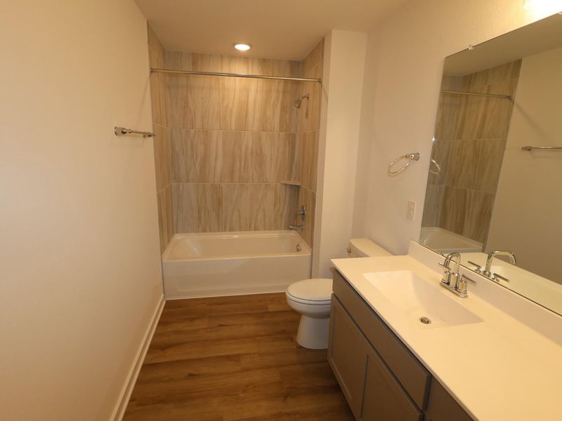 Furnished interior view inside a new home in Summerview, Fulshear (Image 4). Furnished interior view inside a new home in Summerview, Fulshear (Image 4).