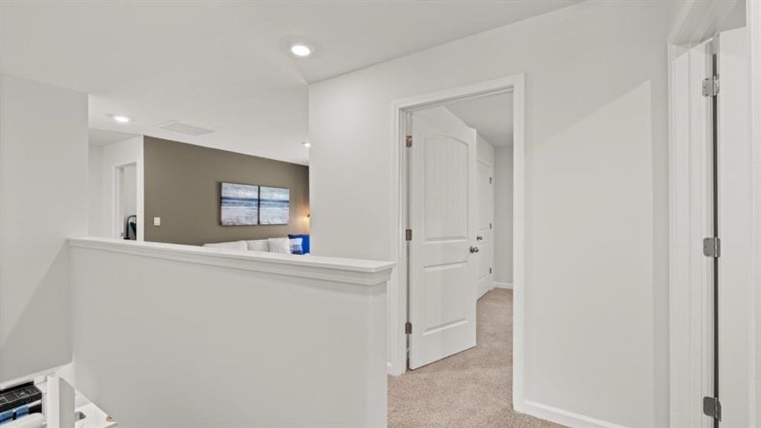 Furnished interior view inside a new home in Braselton Village, Braselton (Image 38). Furnished interior view inside a new home in Braselton Village, Braselton (Image 38).