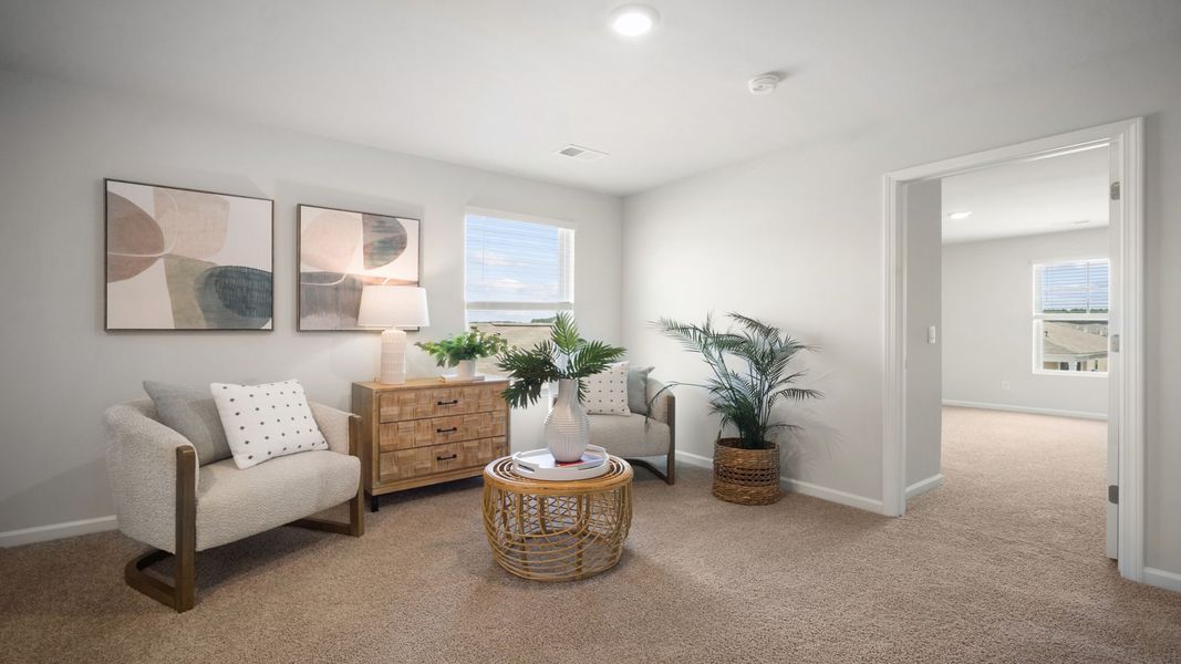 Furnished interior view inside a new home in Rice Hope, Port Wentworth (Image 16). Furnished interior view inside a new home in Rice Hope, Port Wentworth (Image 16).