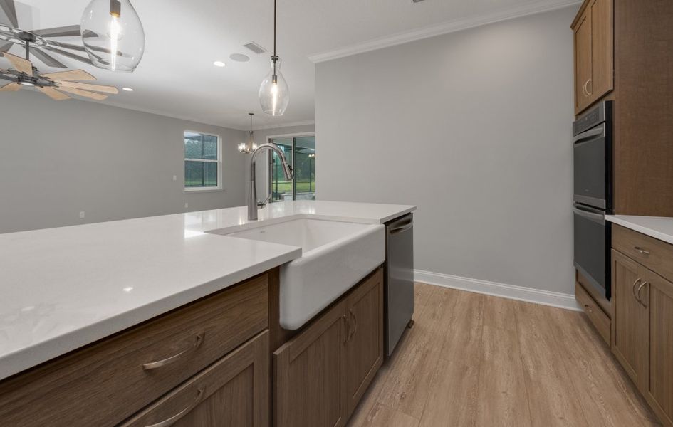 Representative furnished interior of a home built from the Boca by Riverside Homes in Mariposa at EverRange, Jacksonville (Image 9).
