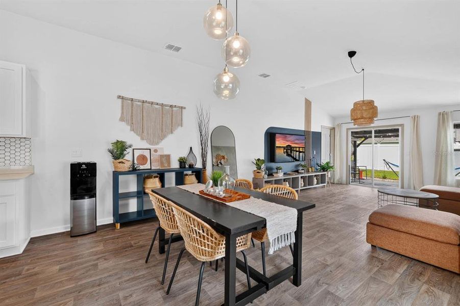 Furnished interior view inside a new home in Palm Coast Homesites, Palm Coast (Image 14).