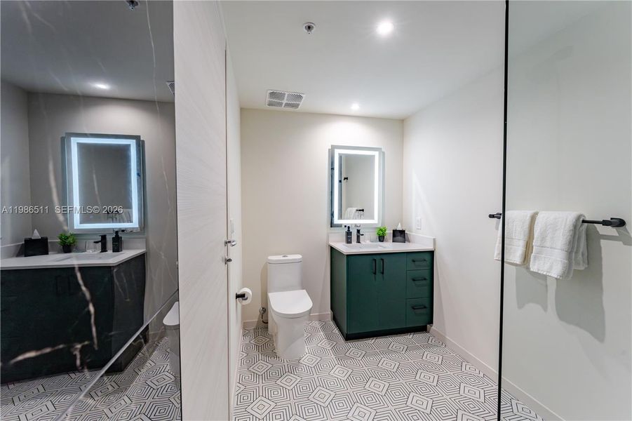 Furnished interior view inside a new home in , Coral Gables (Image 4). Furnished interior view inside a new home in , Coral Gables (Image 4).