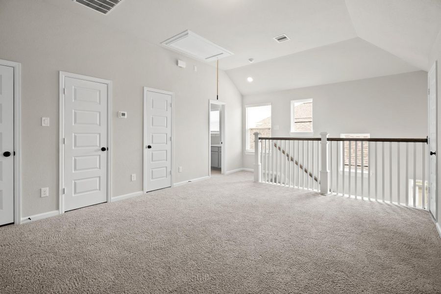 Versatile loft on the 3rd floor (*Photo not of actual home and used for illustration purposes only.)