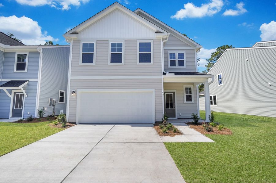 Representative exterior photo of a completed home built from the The Rainey by Stanley Martin Homes in Ashwood Meadows, Boiling Springs, SC (Image 15).