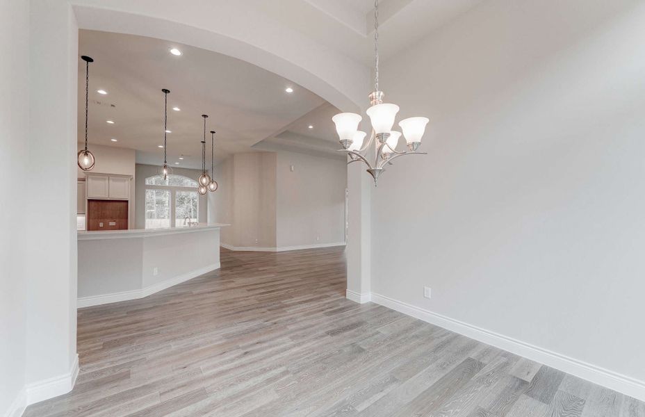 Representative unfurnished interior of a home built from the 3049 by Ravenna Homes in The Woodlands Hills 65′, Willis (Image 24). Representative unfurnished interior of a home built from the 3049 by Ravenna Homes in The Woodlands Hills 65′, Willis (Image 24).