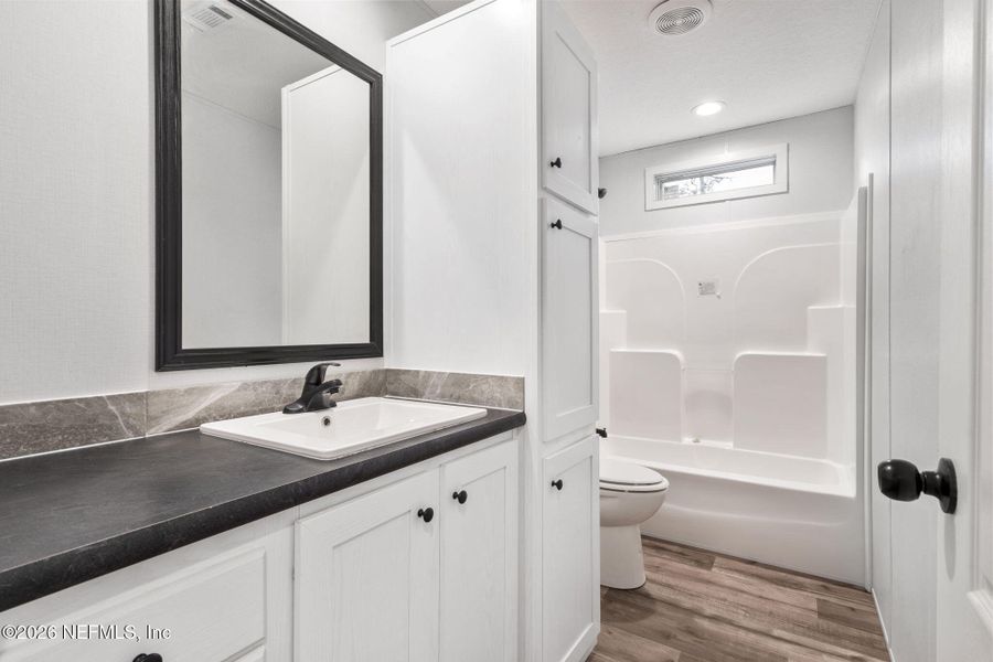 Furnished interior view inside a new home in , Hawthorne (Image 15).