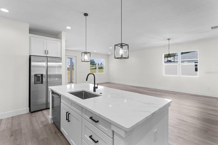 Furnished interior view inside a new home in , Ocala (Image 10). Furnished interior view inside a new home in , Ocala (Image 10).