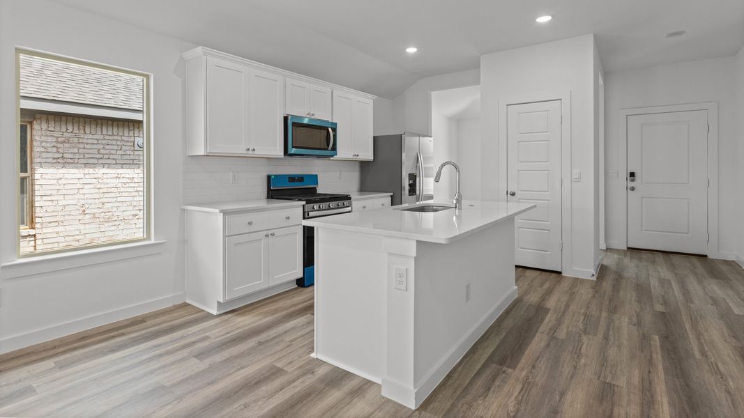 Representative furnished interior of a home built from the The Abbot by D.R. Horton in Overlook West, Wolfforth (Image 5). Representative furnished interior of a home built from the The Abbot by D.R. Horton in Overlook West, Wolfforth (Image 5).