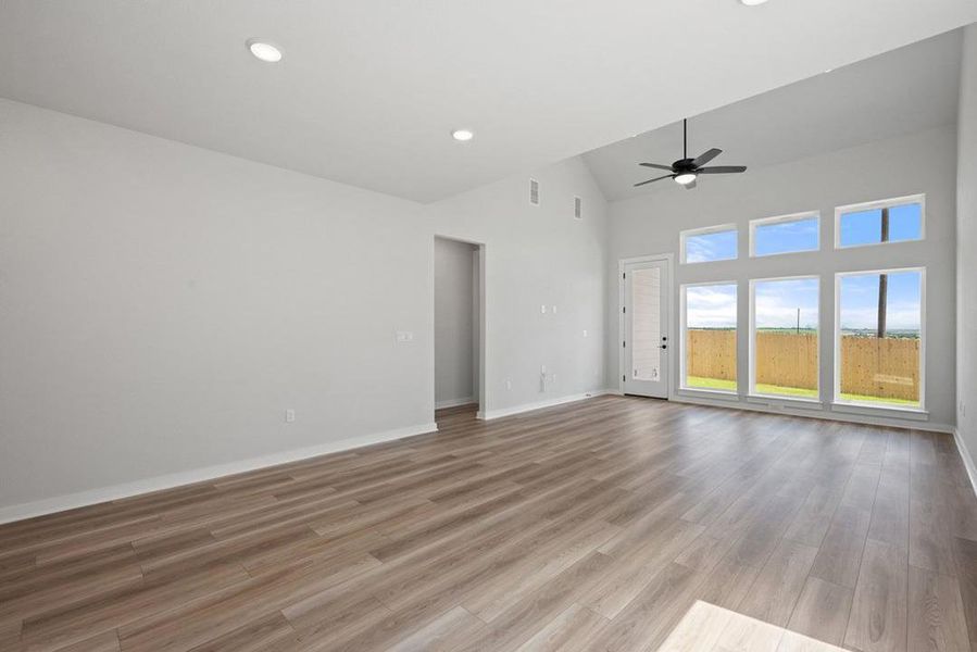 Spacious, unfurnished interior of a new home in Terrace Collection At Turner's Crossing, Buda (Image 17). Spacious, unfurnished interior of a new home in Terrace Collection At Turner's Crossing, Buda (Image 17).