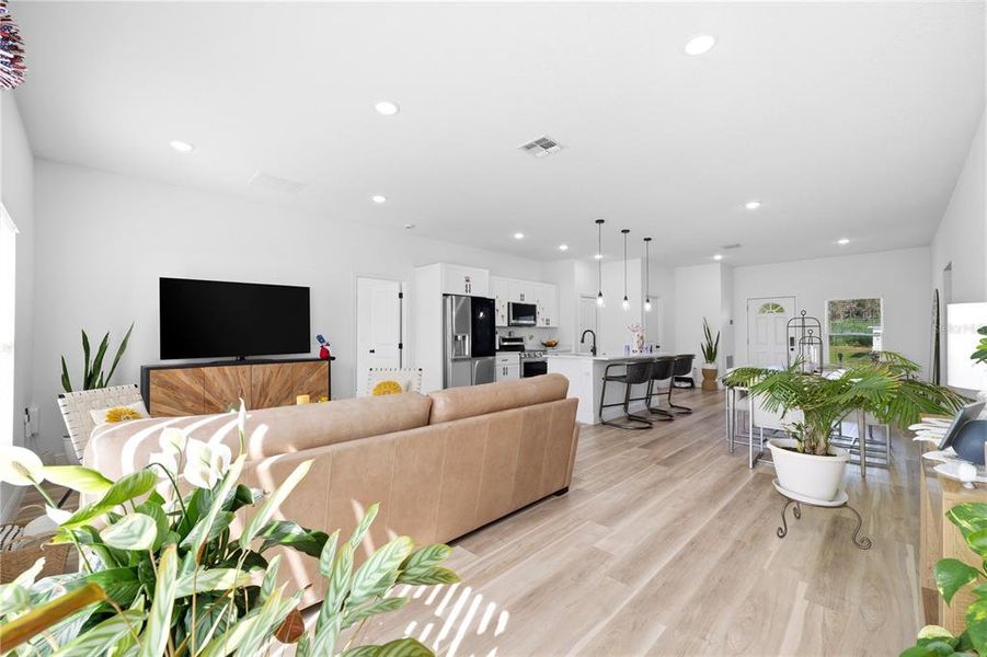Furnished interior view inside a new home in , Ocala (Image 36).
