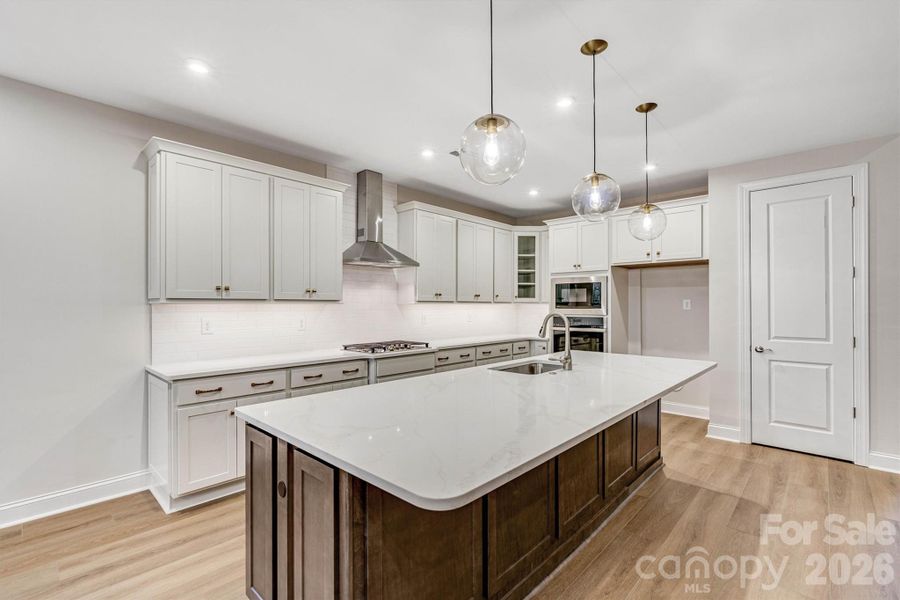 Furnished interior view inside a new home in , Charlotte (Image 9).