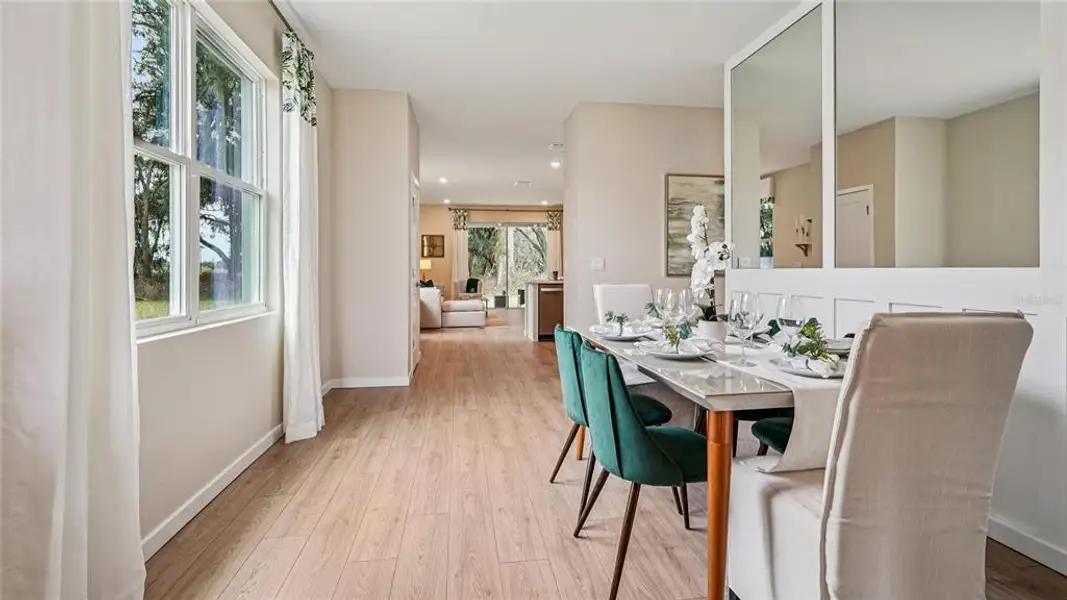 Furnished interior view inside a new home in Ocala Preserve, Ocala (Image 6).
