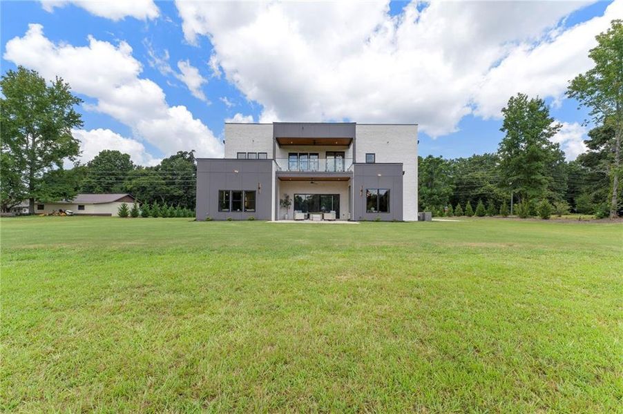 Exterior details and patio area of a home in , McDonough (Image 37).