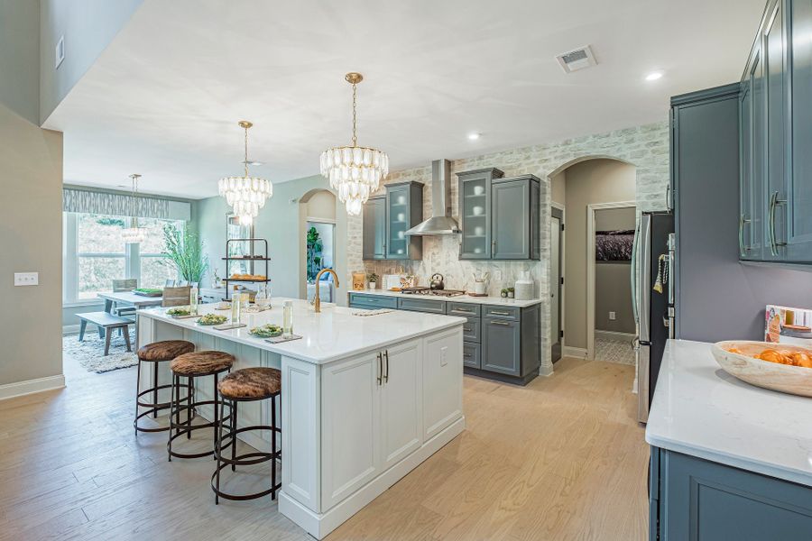Furnished interior view inside a new home in Twin Lakes, Hoschton (Image 6).