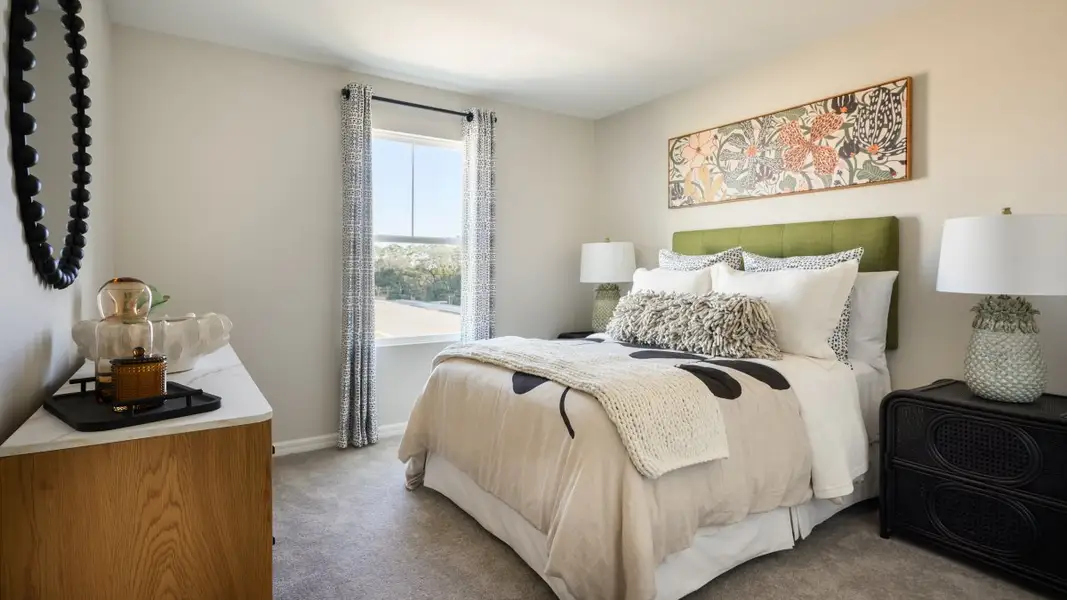 Representative furnished interior of a home built from the Mojito by Casa Fresca Homes in Pasadena Ridge, Dade City (Image 15).