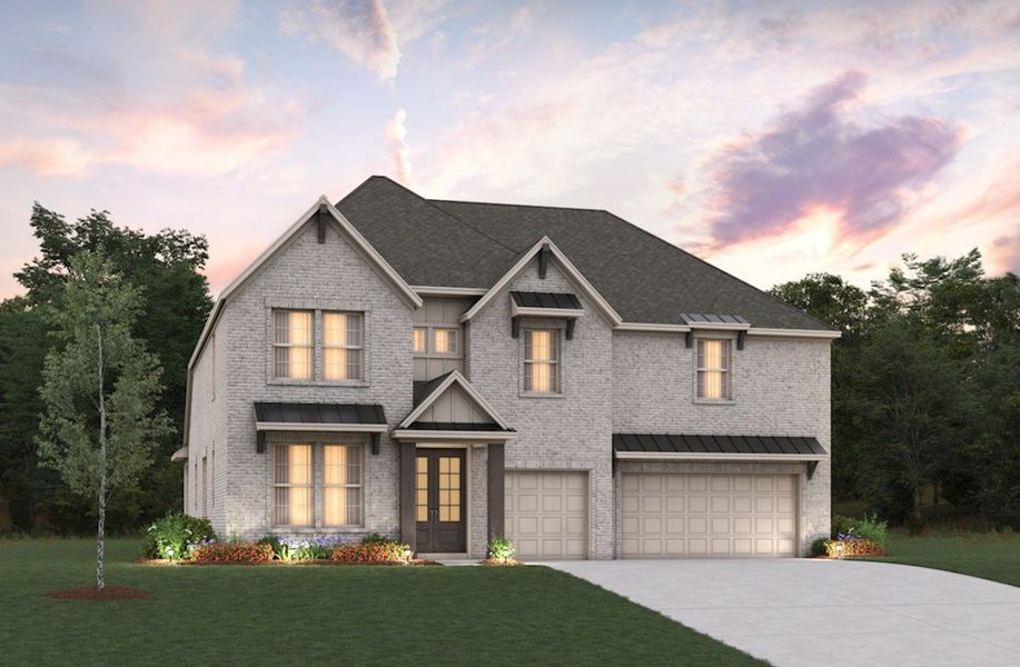 Farmhouse L Elevation Farmhouse L Elevation