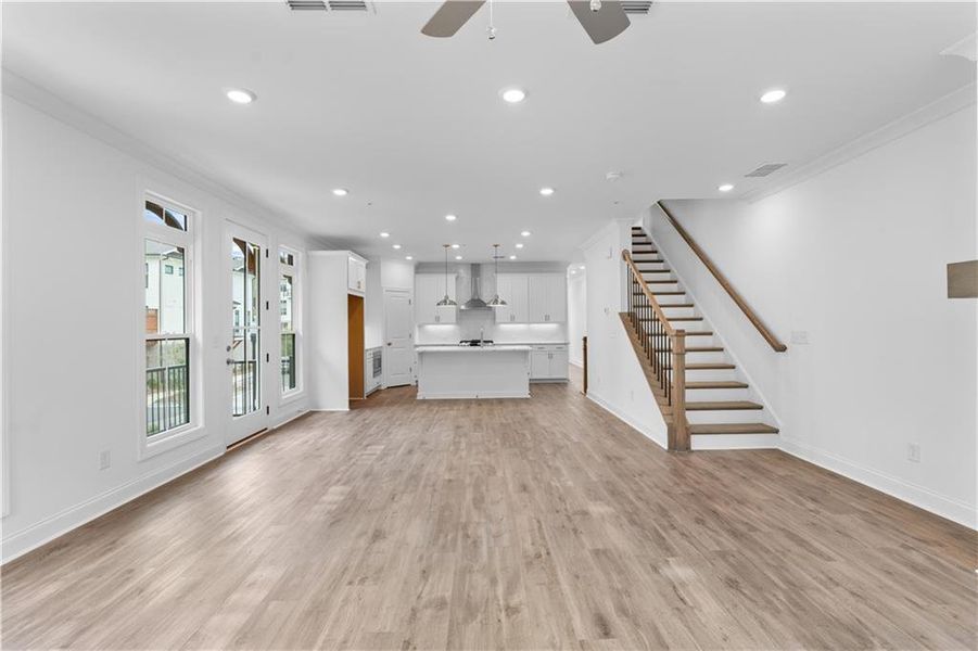 Spacious, unfurnished interior of a new home in Waterhaven, Cumming (Image 25).