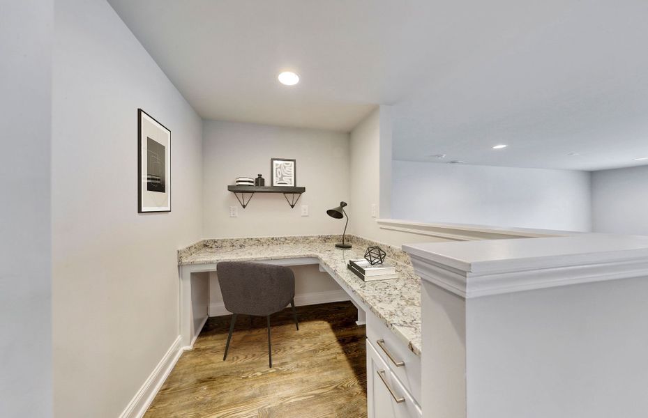 Furnished interior view inside a new home in Carriage Estates, Lexington (Image 8).