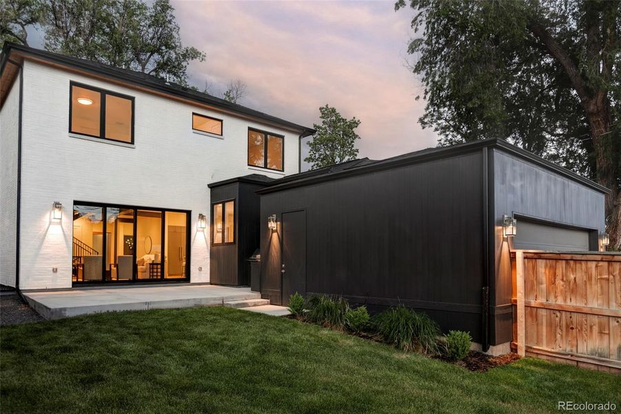 Front exterior of a new home in , Denver, CO, highlighting curb appeal (Image 28). Front exterior of a new home in , Denver, CO, highlighting curb appeal (Image 28).