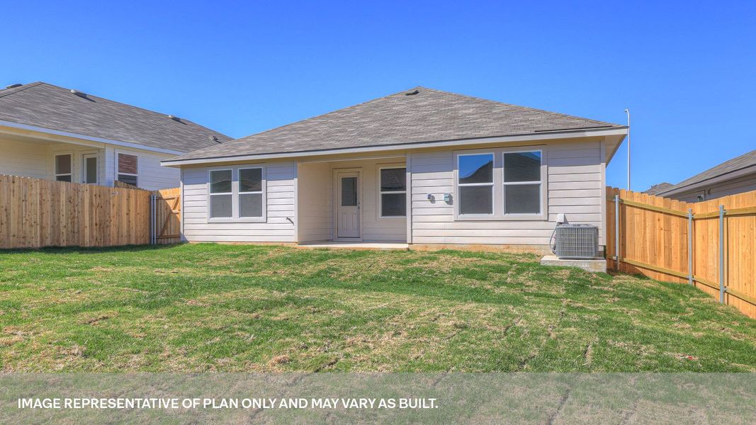 Exterior details and patio area of a home in Arroyo Ranch, Seguin (Image 2). Exterior details and patio area of a home in Arroyo Ranch, Seguin (Image 2).