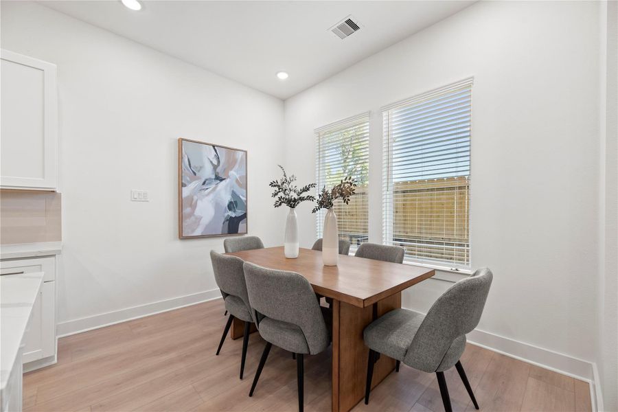 Furnished interior view inside a new home in , Houston (Image 11).