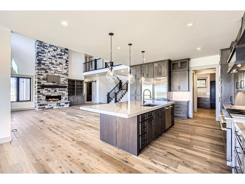 Furnished interior view inside a new home in , Greeley (Image 12).