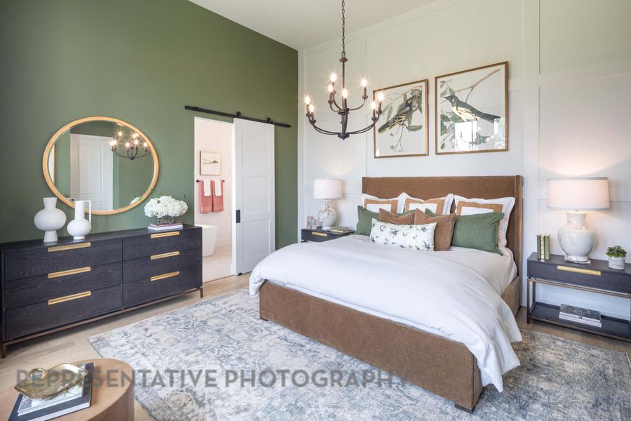 Furnished interior view inside a new home in Parten, Austin (Image 25).