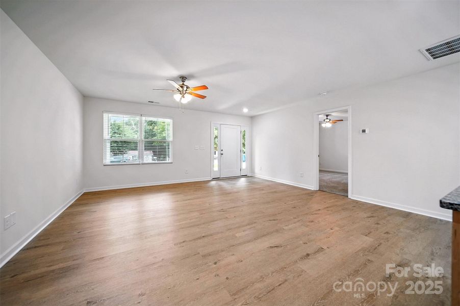 Spacious, unfurnished interior of a new home in , Hickory (Image 35).