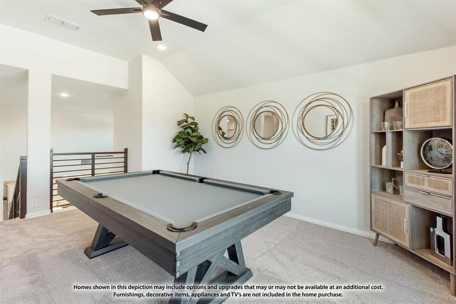 Furnished interior view inside a new home in Devonshire, Forney (Image 9).