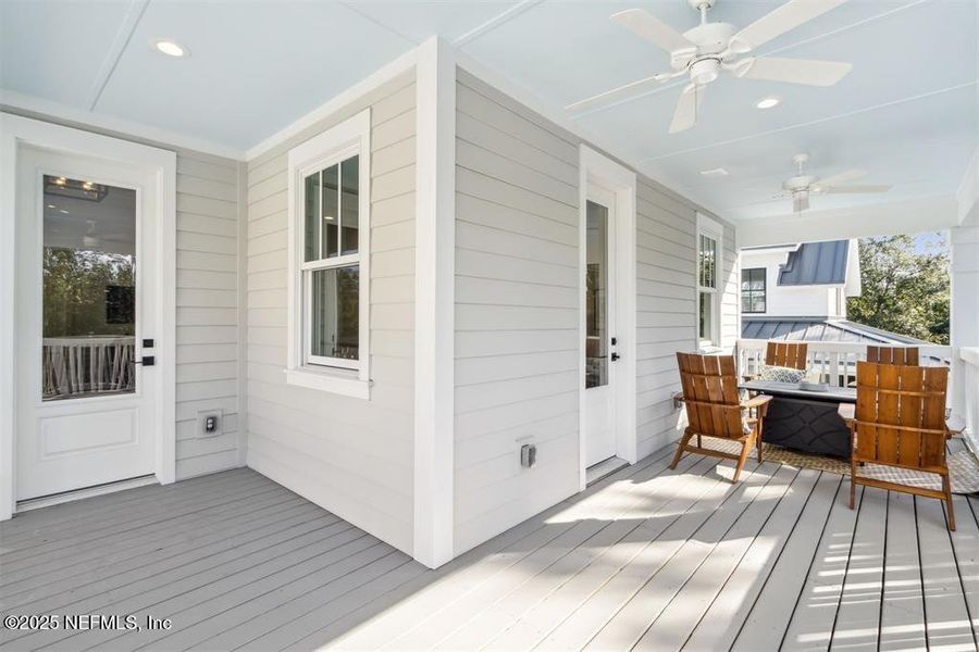 Exterior details and patio area of a home in , Fernandina Beach (Image 2). Exterior details and patio area of a home in , Fernandina Beach (Image 2).