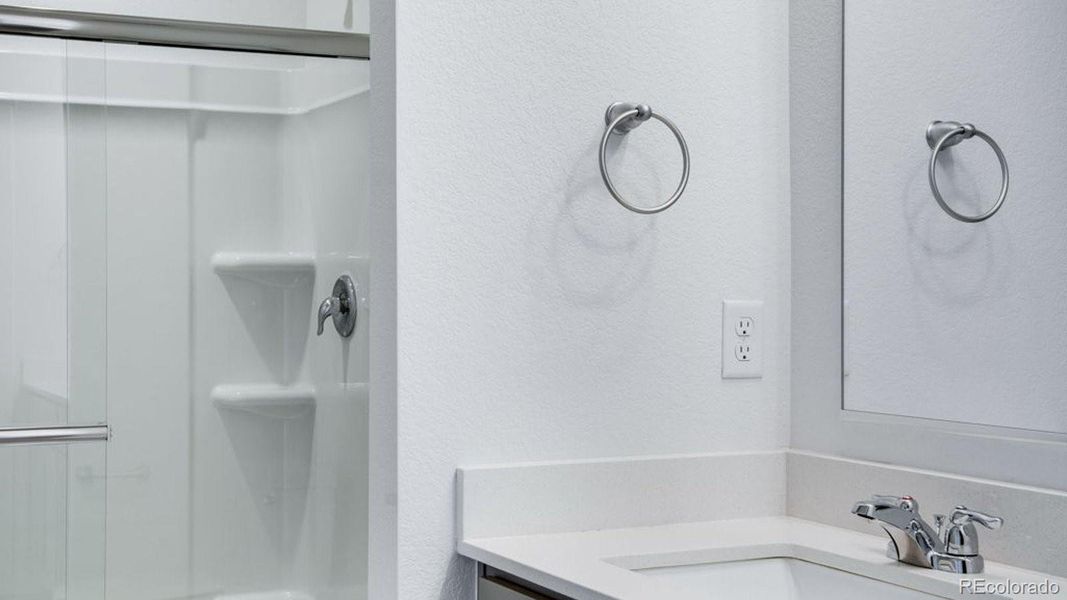 Close-up of interior finishes inside a home in Settlers Crossing, Commerce City (Image 17).