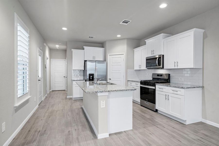 Furnished interior view inside a new home in , Fort Worth (Image 9).