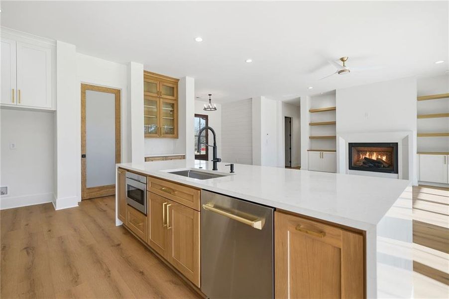 Furnished interior view inside a new home in , Canton (Image 9).