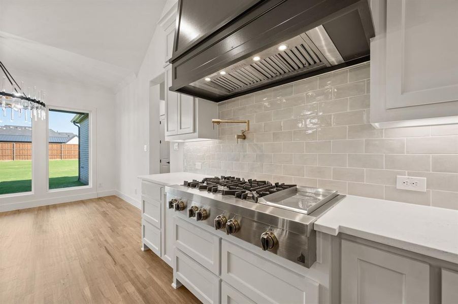 Close-up of interior finishes inside a home in NorthGlen, Haslet (Image 17).