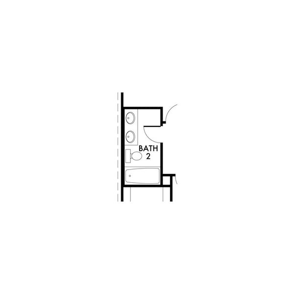 2D floor plan layout of this home in Keeneland, Aubrey, TX (Image 5).