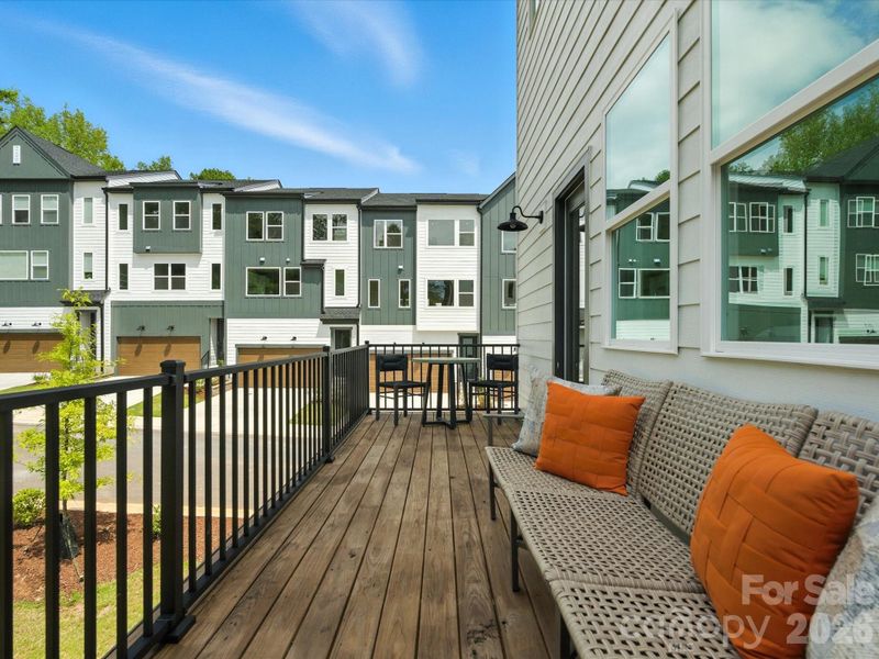 Second floor outdoor living Second floor outdoor living