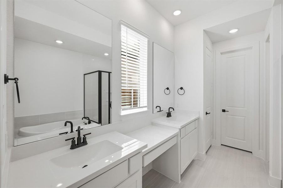 Furnished interior view inside a new home in Wellington: Artisan Series - 50ft lots, Haslet (Image 10).