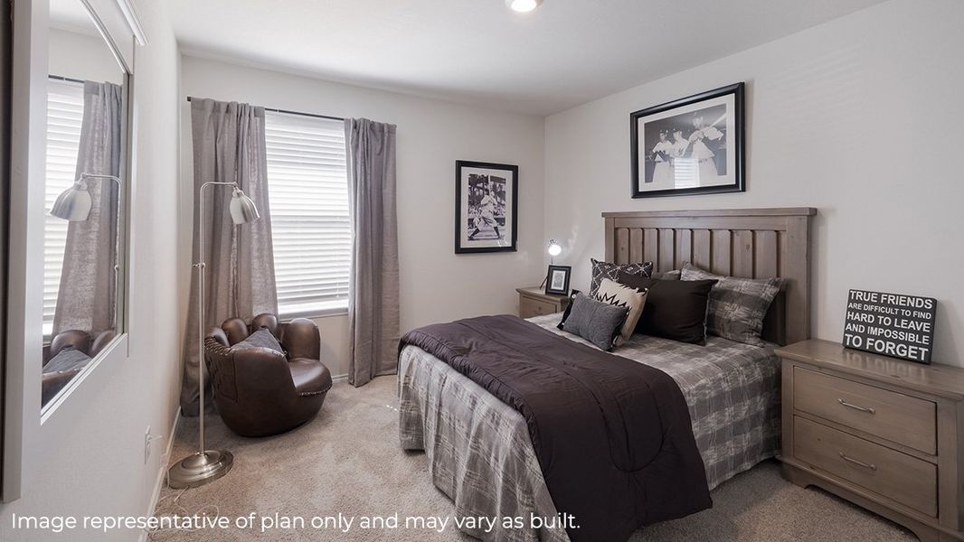 Furnished interior view inside a new home in Blue Ridge Ranch, San Antonio (Image 31).