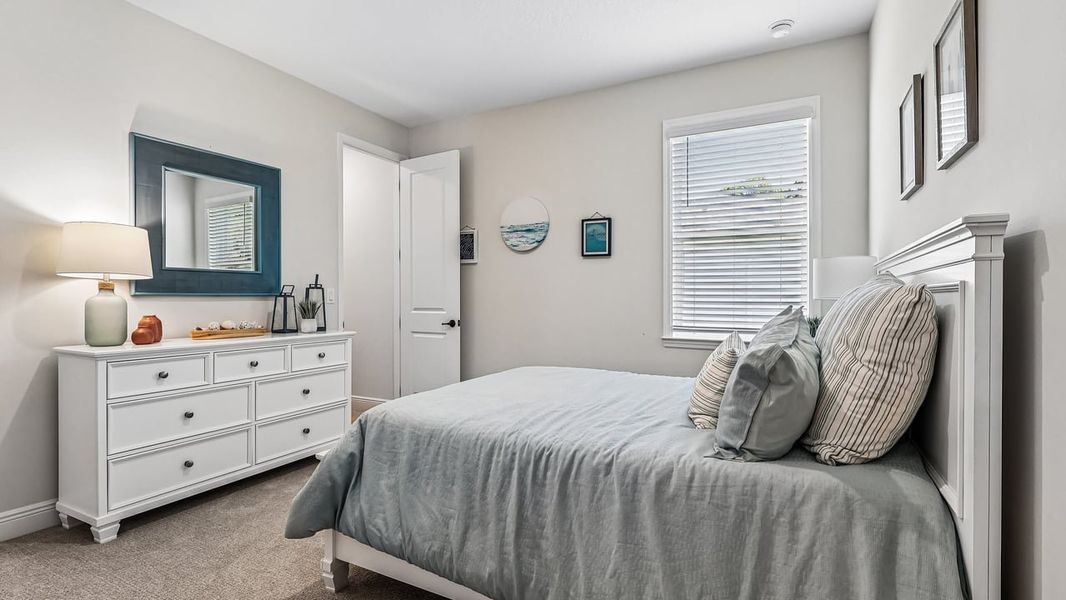 Representative furnished interior of a home built from the Venice by Maronda Homes in Malabar Springs, Palm Bay (Image 43).