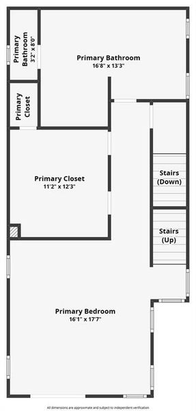 2D floor plan layout of this home in , Atlanta, GA (Image 3).
