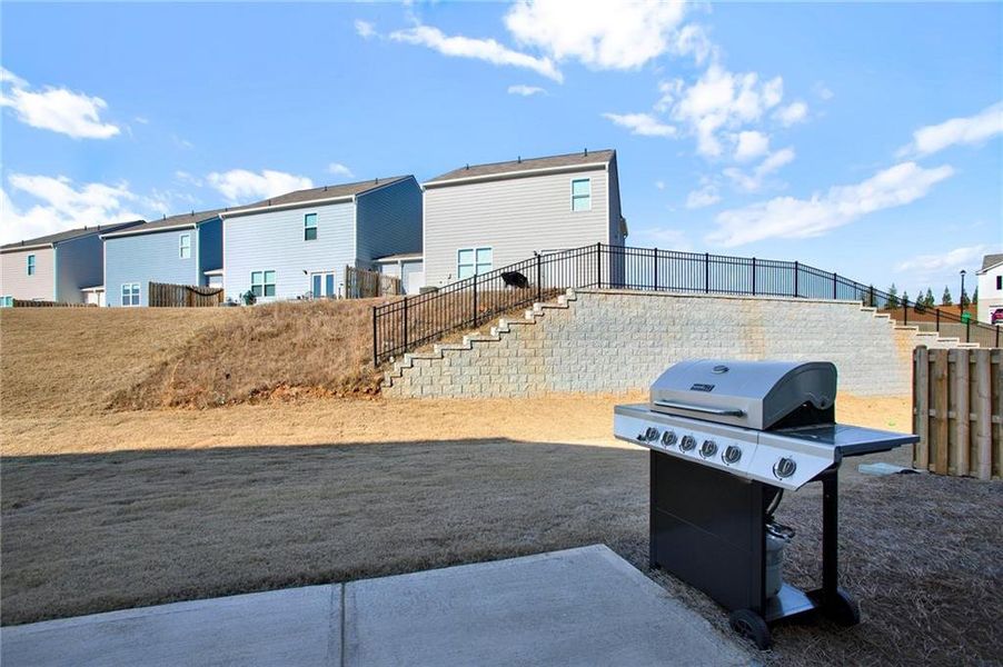 Exterior details and patio area of a home in , Jasper (Image 3).