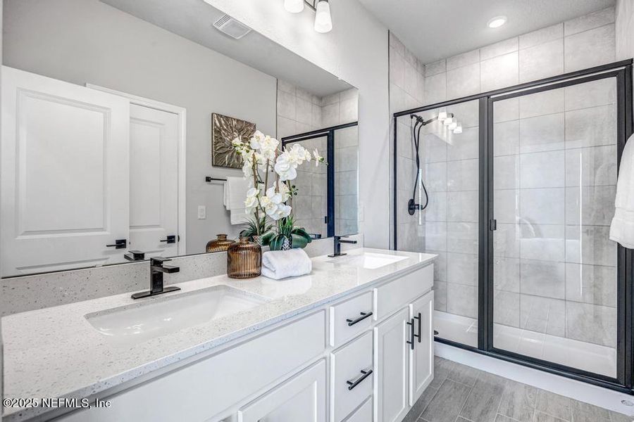 Furnished interior view inside a new home in , Jacksonville (Image 10).